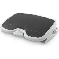 Kensington , Voetensteun SoleMate Plus, met SmartFit aanpassingssysteem, grijs frame en zwarte steun