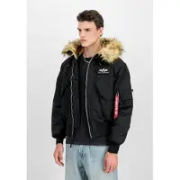Alpha industries Tussenjas '45P' zwart / wit