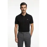 Lacoste Regular Fit Polo shirt Korte mouw zwart