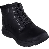 SKECHERS Veterboots 'Pollard - Waylon' zwart