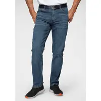 Wrangler - Jeans voor heren - Regular fit - Rood kabeldesign - Authentic Blue