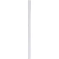 vidaXL Raamfolie mat 60x2000 cm PVC wit