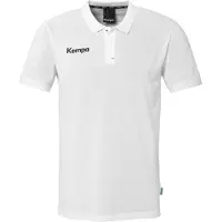 Kempa Prime Short Sleeve Polo Wit 140 cm Jongen