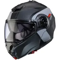 Caberg Duke Evo Indy Mat Zwart Grijs Systeemhelm Maat M