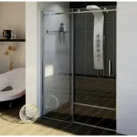 Hak Dragon - Douchedeur 110 cm, Coated Glass, helder glas GD4611