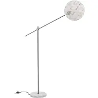 Forestier Chanpen Vloerlamp Gunmetal|White | Diamond | Ø: 36 cm