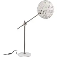 Forestier Tafellampe , Chanpen, Wit, Woonkamer, Designer
