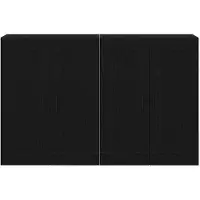 vidaXL Wandkast 2 st Artisan Eiken 69,5 x 34 x 90 cm Bewerkt hout