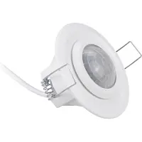 Grothe 94501 Passieve Infraroodsensor (PIR), bedraad, voor plafondmontage, wit. Bewegingsmelder (94501)