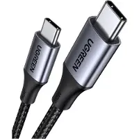UGREEN US535 USB-C / USB-C PD kabel, 240W, 5A, 1 meter - grijs