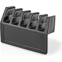 Nedis CMGC21052BK, kabelklem, voor tafel/bank, polypropyleen (PP), zwart