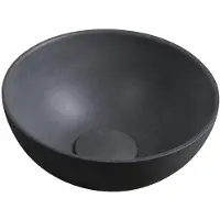 Sapho Minor Betonnen waskom, Ø26cm, mat antraciet