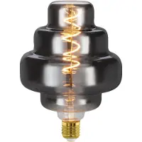Eglo LED Lamp - E27 - Ø 15 cm - Rookglas - 2000K - Dimbaar