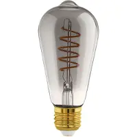 Eglo Smart lamp E27 | Edison ST64 | Smokey | 2000K | Zigbee | 4W