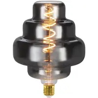 Eglo LED Lamp - E27 - Ø 20 cm - Rookglas - 2000K - Dimbaar