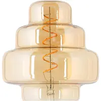 Eglo LED Lamp - E27 - Ø 15 cm - Amber - 2000K - Dimbaar