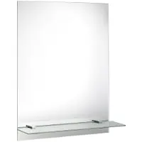 Hak Spiegel met plank 60x80cm met bevestigingen