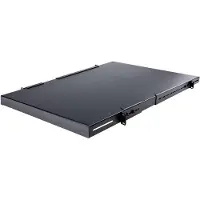 StarTech.com Verstelbare diepte schap - STARTECH - 80 kg - Rack schap - Zwart