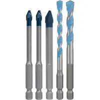 Bosch EXPERT Tegel- en Universeelborenset HEX-9 | HardCeramic | 5-delig | 6/8mm - 2608902314