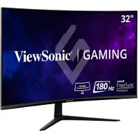 Viewsonic VX3218-PC-MHD LED-monitor Energielabel F (A - G) 80 cm (31.5 inch) 1920 x 1080 Pixel 16:9 1 ms Hoofdtelefoonaansluiting VA LCD