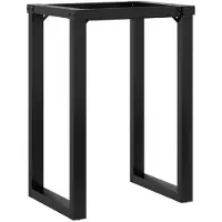 vidaXL Eettafelpoten O-frame 60x50x73 cm staal