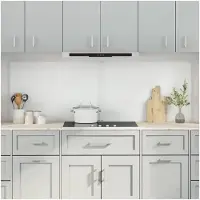 vidaXL Keukenachterwand 2 st Doorzichtig 90 x 60 cm gehard glas
