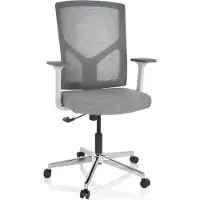 Hjh OFFICE BRETON BASE W - Thuisgebruik bureaustoel Grijs
