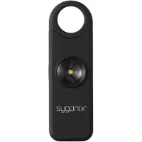 Sygonix Tasalarm Zwart Met LED 130 dB SY-7187884