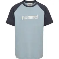 Hummel kindersportshirt met Hmljr-logo, T-shirt met korte mouwen 229742