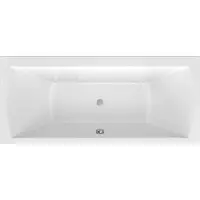 Bruckner Elvina Rechthoekig bad 180x80x50cm, wit