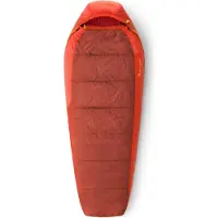 Sea to Summit - Trekking slaapzakken - Hamelin Synthetic Sleeping Bag -1C/30F (RCS) voor Unisex van Gerecycled Polyester - Maat Long - Rood