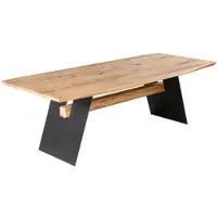 Riess Design eettafel GRAND OAK 240cm natuurlijk wild eiken massief hout - 43389