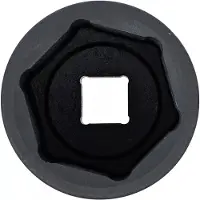 Bgs Dopsleutel + dopmoer, Power doppen zeskantig, diep aandrijving vierkant 20 mm (3/4") SW 55 mm (55 mm)
