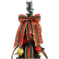 vidaXL Kunstkerstboom met 200 LED met standaard Groen 215 cm PVC