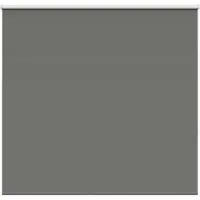 vidaXL Rolgordijn verduisterend 145x150 cm stofbreedte 141,6 cm grijs