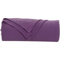 vidaXL plaid Paars 170 x 130 cm 0.31 kg Fleece