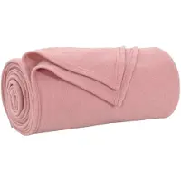 vidaXL plaid Roze 170 x 130 cm 0.31 kg Fleece