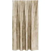 vidaXL Velvet Gordijnen 2 st Crème 140 x 140 cm Fluweel