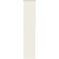 vidaXL Rolgordijn verduisterend 60x230 cm stofbreedte gebroken wit