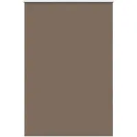 vidaXL Rolgordijn verduisterend koffie 160x210 cm stofbreedte 156,6 cm