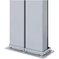 vidaXL Windscherm uittrekbaar 160x1000 cm zwart