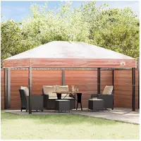 vidaXL Vervanghoes voor paviljoen, 400 x 300 x 32 cm, transparant PVC