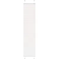 vidaXL Plissé rolgordijn 45x200 cm stofbreedte 44,4 cm polyester wit