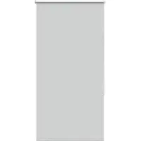 vidaXL Verduisteringsgordijn, lichtgrijs, 75x130 cm, stofbreedte 70,7 cm