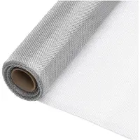 vidaXL Gaas 80x500 cm aluminium zilverkleurig