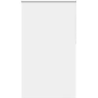 vidaXL Rolgordijn verduisterend 120x210 cm stofbreedte 116,6 cm wit