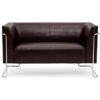 Hjh OFFICE CURACAO | 2-Zits - Lounge bank / sofa Bruin
