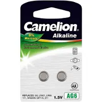 Camelion LR69 Knoopcel Alkaline 1.5 V 25 mAh AG6 2 stuk(s)