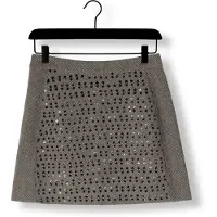 Aaiko Dames Rokken Ariana Pes 255 - Taupe - Maat L