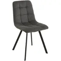 CALICOSY - Set van 4 gestoffeerde stoelen - CHILLI